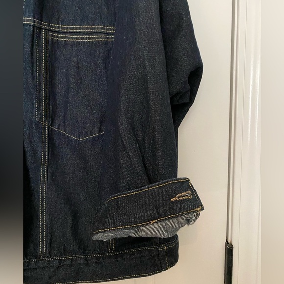 Silk & Salt Women’s Denim Jean Jacket Sz M NWT - Picture 3 of 7